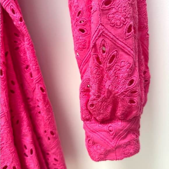 NWOT Sezane - Sol Dress Rose Pink - Size 38/US 6 - Picture 9 of 15